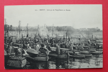 Postcard PC 1910-1930 Brest France